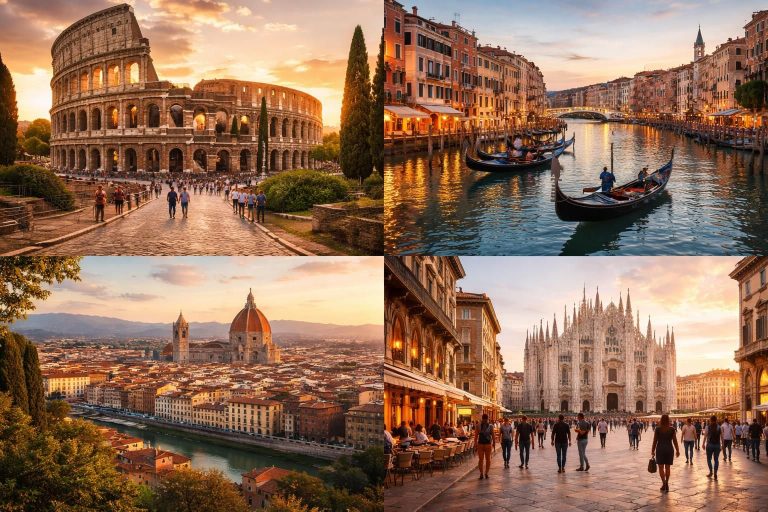 découvrez les meilleures villes incontournables à visiter en italie, entre histoire, culture et gastronomie pour un voyage inoubliable.